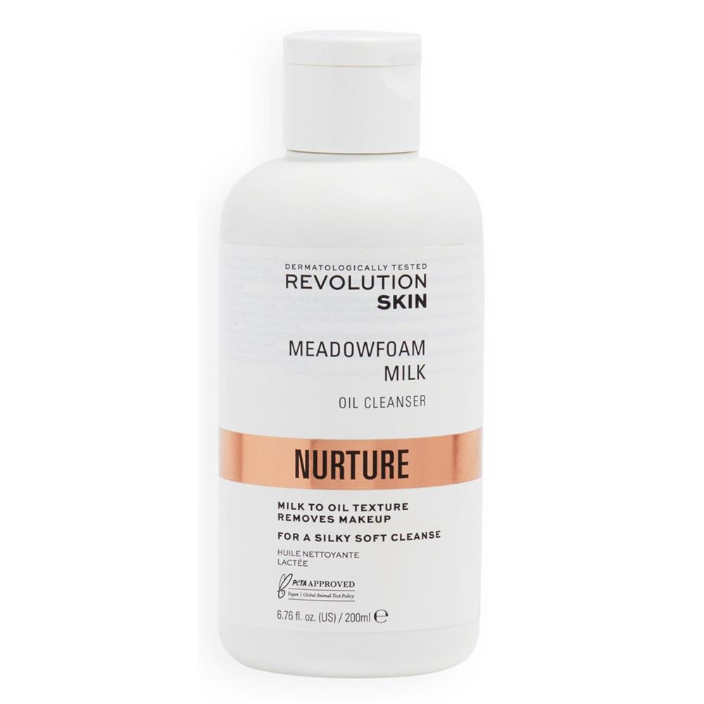 Revolution Skincare Skin Care Meadowfoam Milk Oil Cleanser Молочко для умывания очищающее 