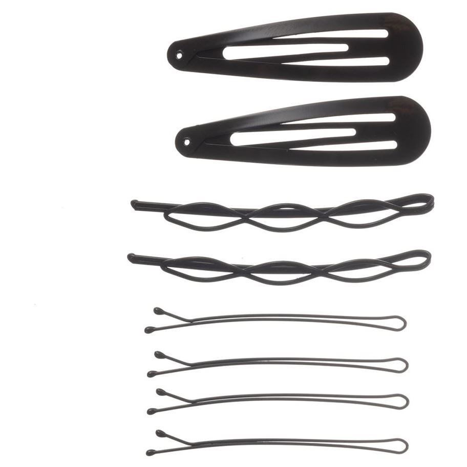 Dewal Professional Аксессуары для волос CL3777brown Набор для причесок DEWAL, коричневый Набор для причесок: заколки клик-клак, невидимки