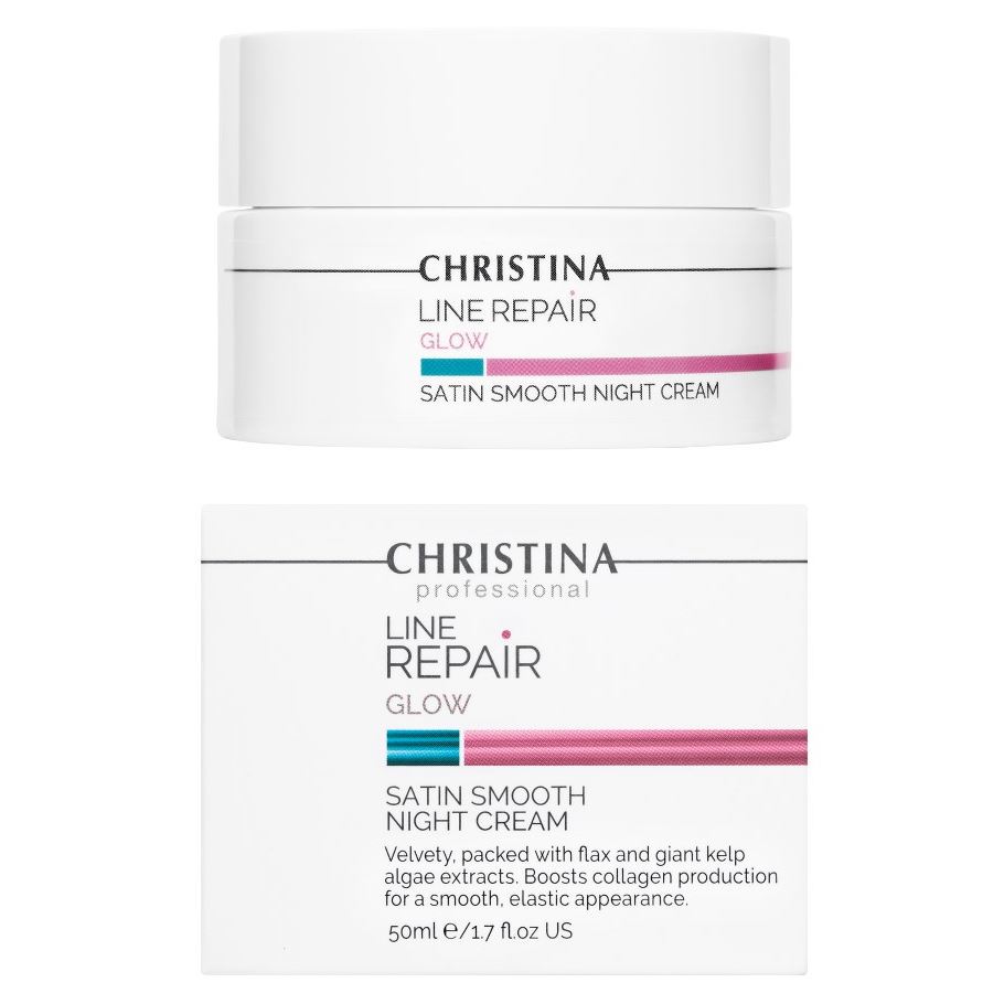 Christina Line Repair  Glow Satin Smooth Night Cream  Разглаживающий ночной крем «Сатин» 