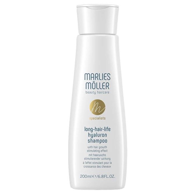 Marlies Moller Essential Care Specialists. Long-Hair-Life Hyaluron Shampoo Шампунь гиалуроновый продлевающий чистоту волос 