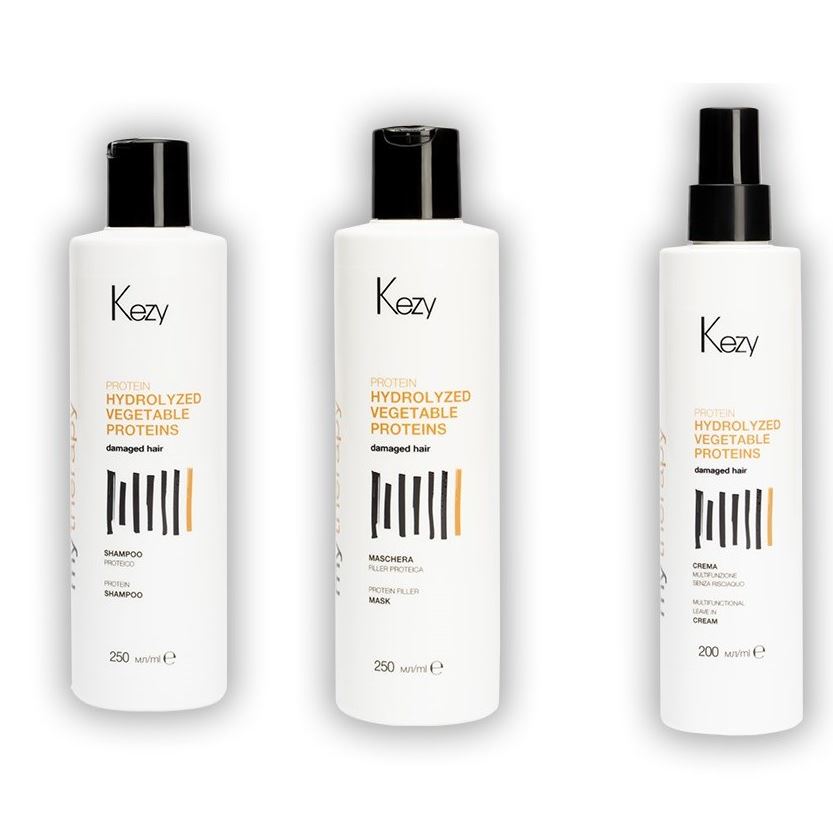 KEZY My Therapy Набор My Therapy Protein Набор: шампунь, маска-филлер, мультифункциональный крем