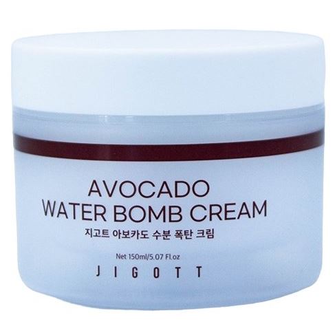 Jigott Skin Care Avocado Water bomb Cream  Крем для лица с маслом авокадо 