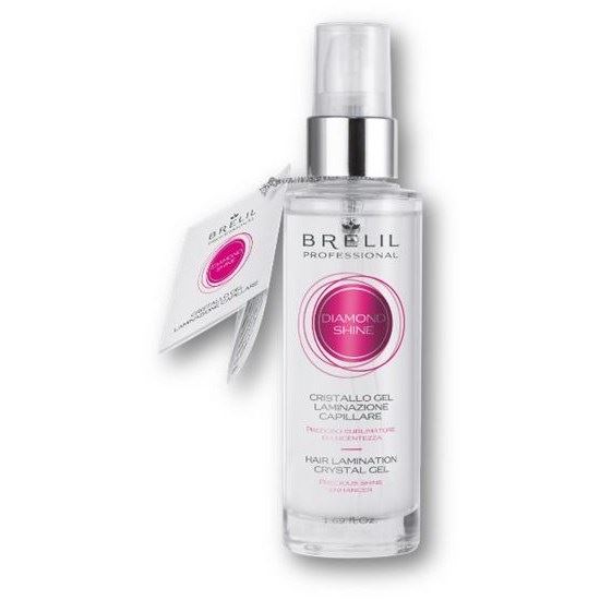 Brelil Professional Diamont Shine Hair Laminator Crystal Gel  Средство (Гель) CRYSTAL GEL для ламинирования волос