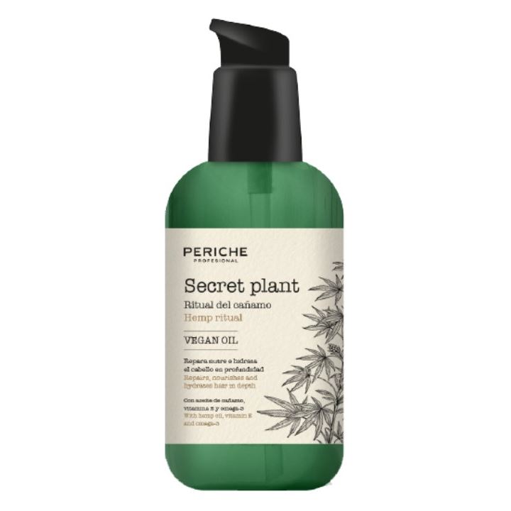 Periche Professional Secret Plants Hemp Ritual Vegan Enriched Oil Обогащенное масло для волос увлажняющей серии