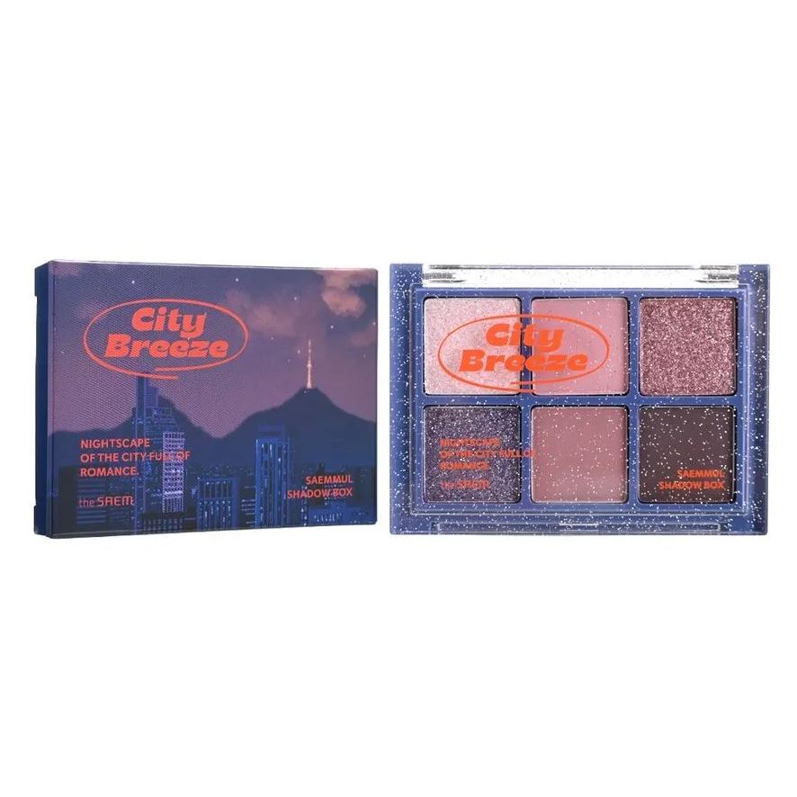 The Saem Make Up Saemmul Shadow Box - City Breeze Collection  Тени для век, палетка