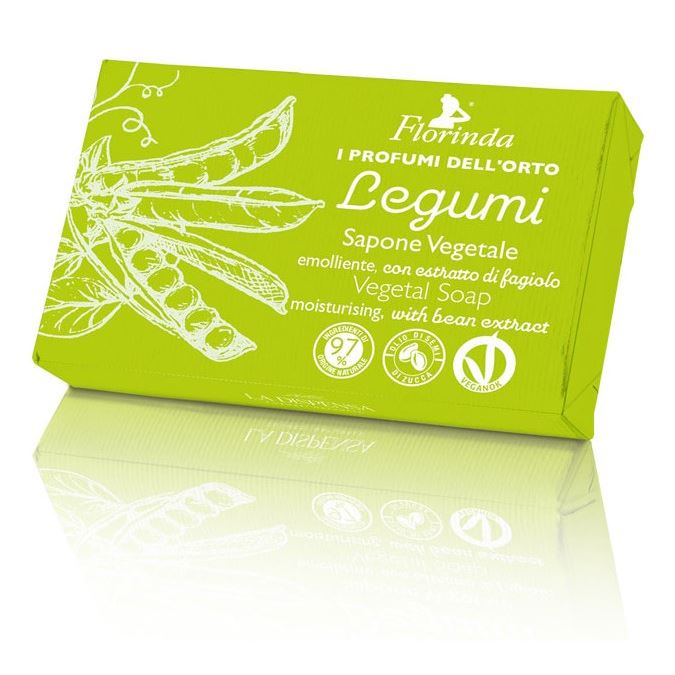 Florinda Profumi Dell’Orto Profumi Dell’Orto Soap Legumi  Коллекция "Итальянский Урожай". Мыло Увлажняющее с Экстрактом Бобовых