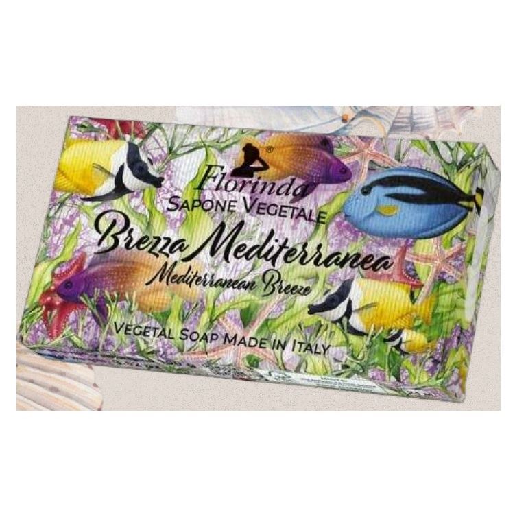 Florinda Profumi Del Mare Profumi Del Mare Brezza Mediterranea  Коллекция "Ароматы моря". Мыло Средиземноморский Бриз 