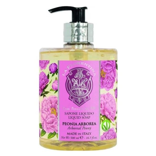 La Florentina Body Care Liquid Soap Arboreal Peony Жидкое мыло  Изысканный Пион