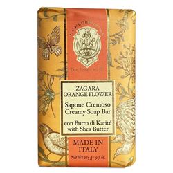 Butterfly Cremy Soap Bar Orange Flower