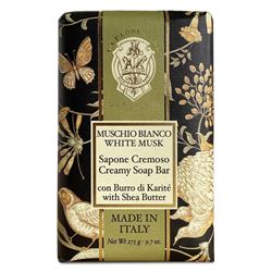 Butterfly Cremy Soap Bar White Musk 