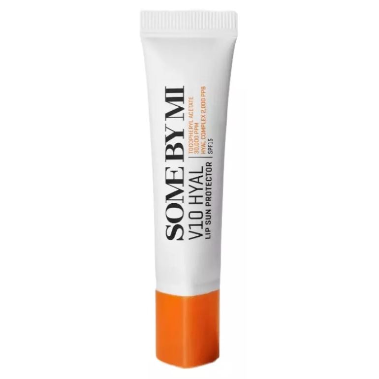 Some By Mi Faсe Care V10 Hyal Lip Sun Protector Солнцезащитный бальзам для губ с гиалуроновой кислотой и комплексом витаминов