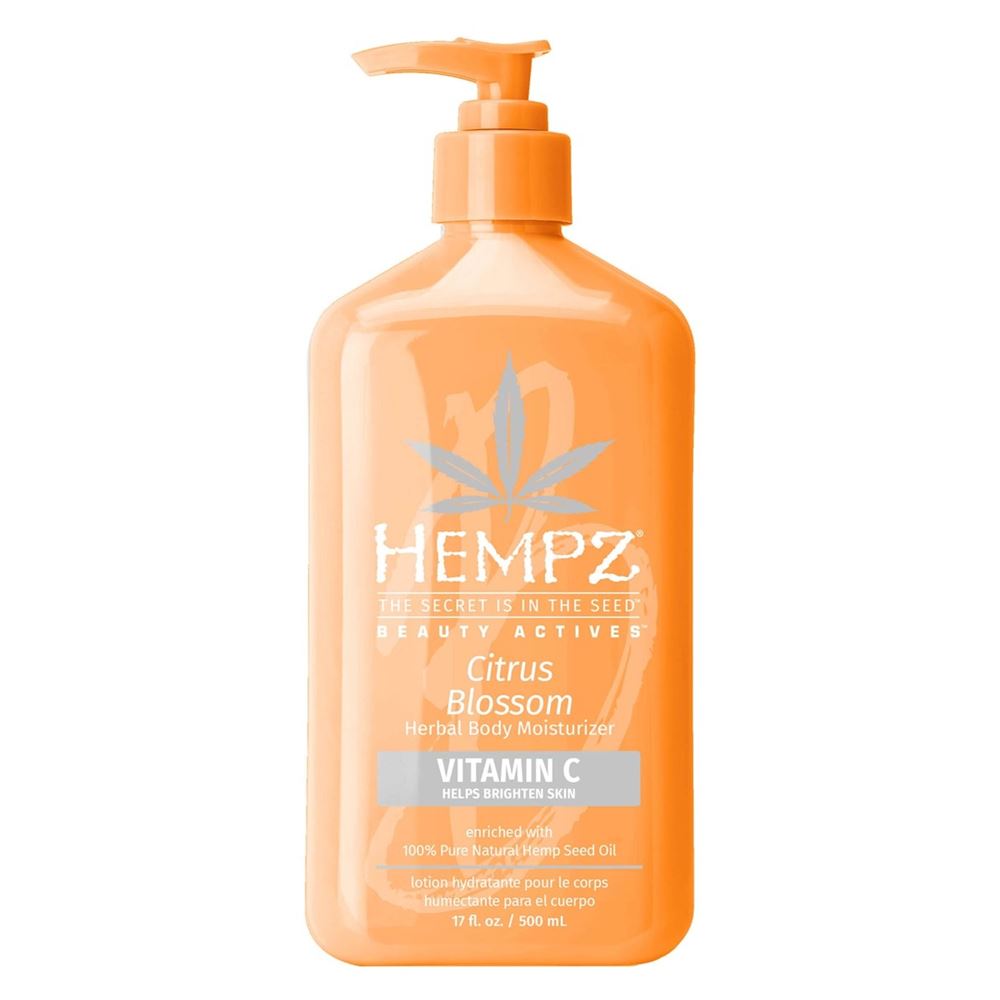 Hempz Body Care Actives Citrus Blossom Herbal Body Moisturizer with Brightening Vitamin C Молочко для тела с витамином С Цветок лимона