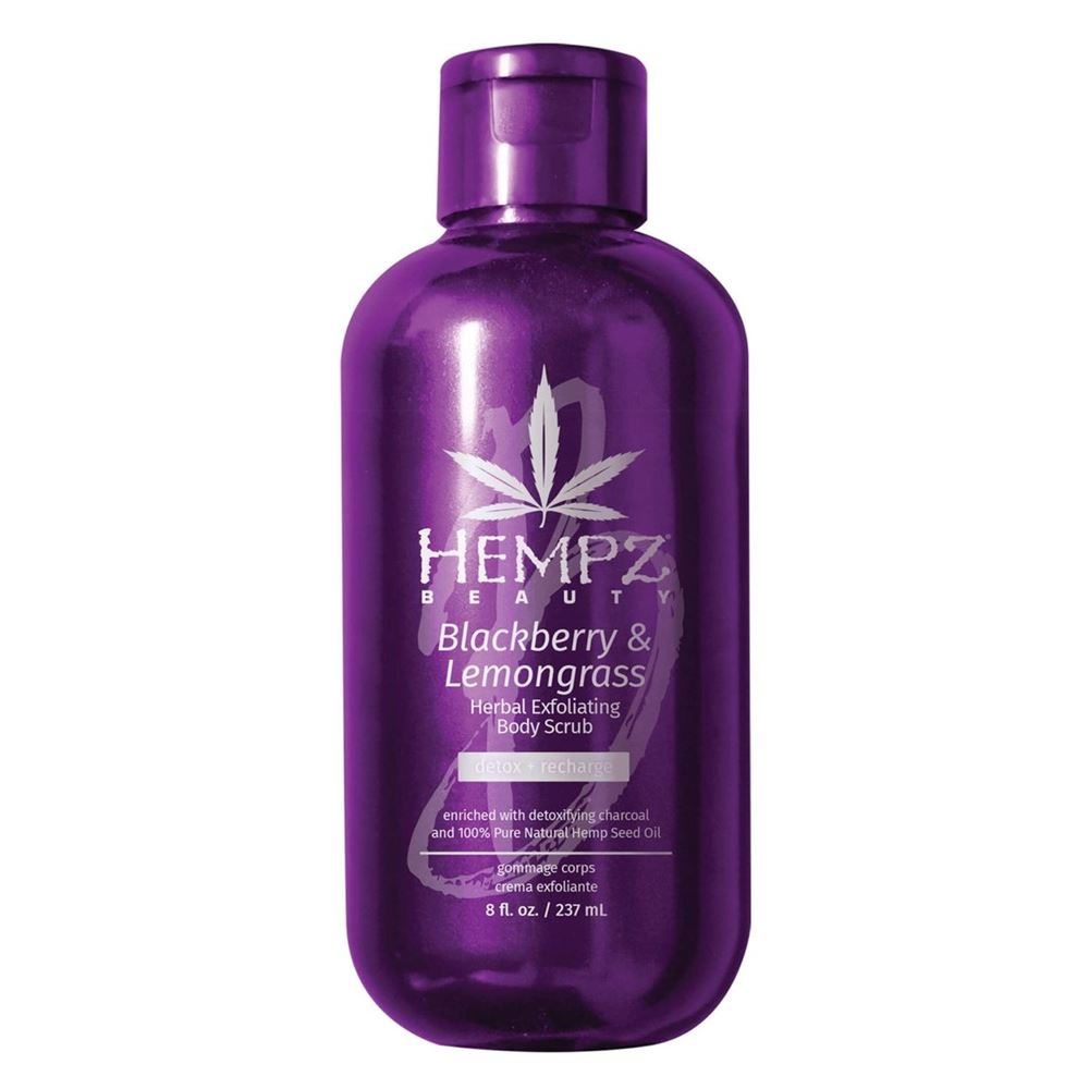 Hempz Body Care Blackberry & Lemongrass Exfoliating Herbal Body Scrub Скраб для тела Ежевика и Лемонграсс