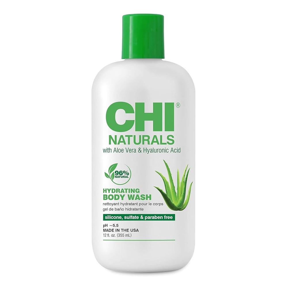 CHI Aloe Vera Naturals Aloe Vera Hydration Body Wash with Aloe Vera & Hyaluronic Acid Гель для тела увлажняющий