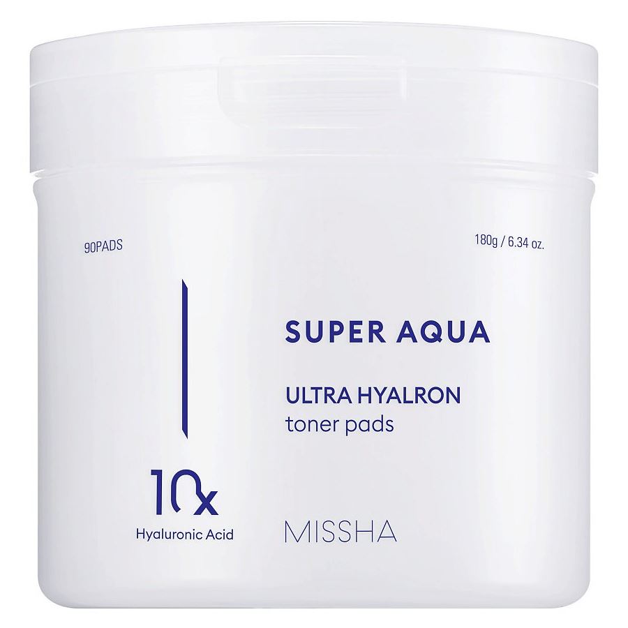 Missha Face Care Super Aqua Ultra Hyalron Toner Pads Увлажняющие тонер-пэды для лица