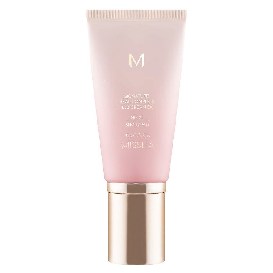 Missha Make Up М Signature Real Complete BB Cream EX SPF30/PA++ Тональный BB крем  "Шелковистое сияющее покрытие"