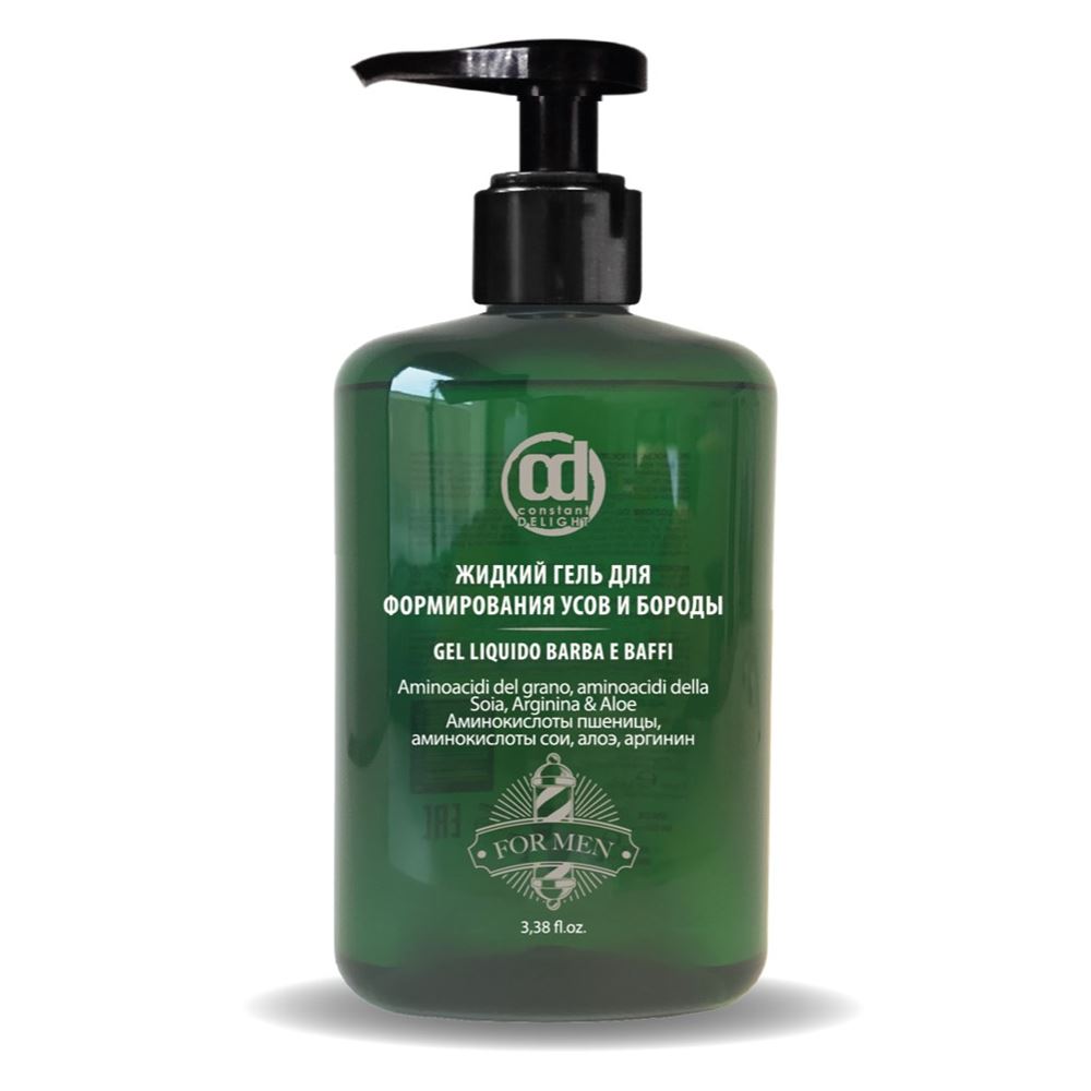 Constant Delight Hair Man & Barber Care Жидкий гель для формирования усов и бороды Gel Liquido Barba E Baffi Жидкий гель для формирования усов и бороды