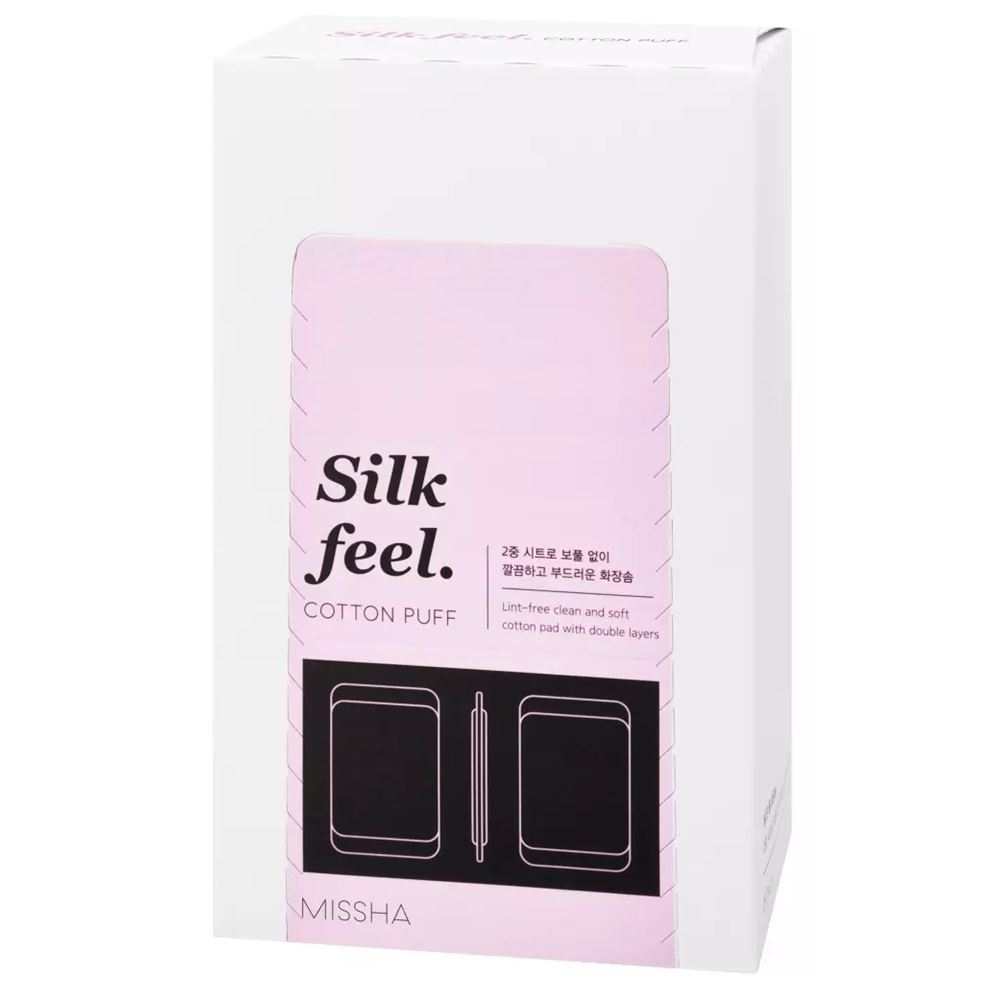 Missha Face Care Silk Feel Cotton Puff Ватные диски «с шелком» 