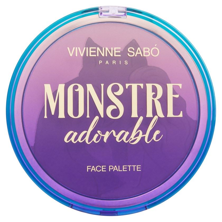 Vivienne Sabo Make Up Face palette/Palette pour le visage "Monstre Adorable" Палетка для лица