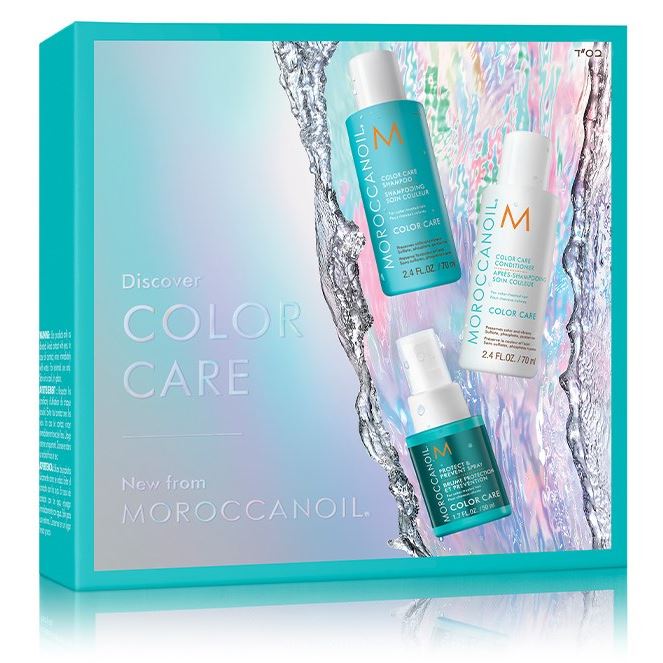 Moroccanoil Color Complete Набор Color Care Discover Набор для окрашенных волос: шампунь, кондиционер, спрей