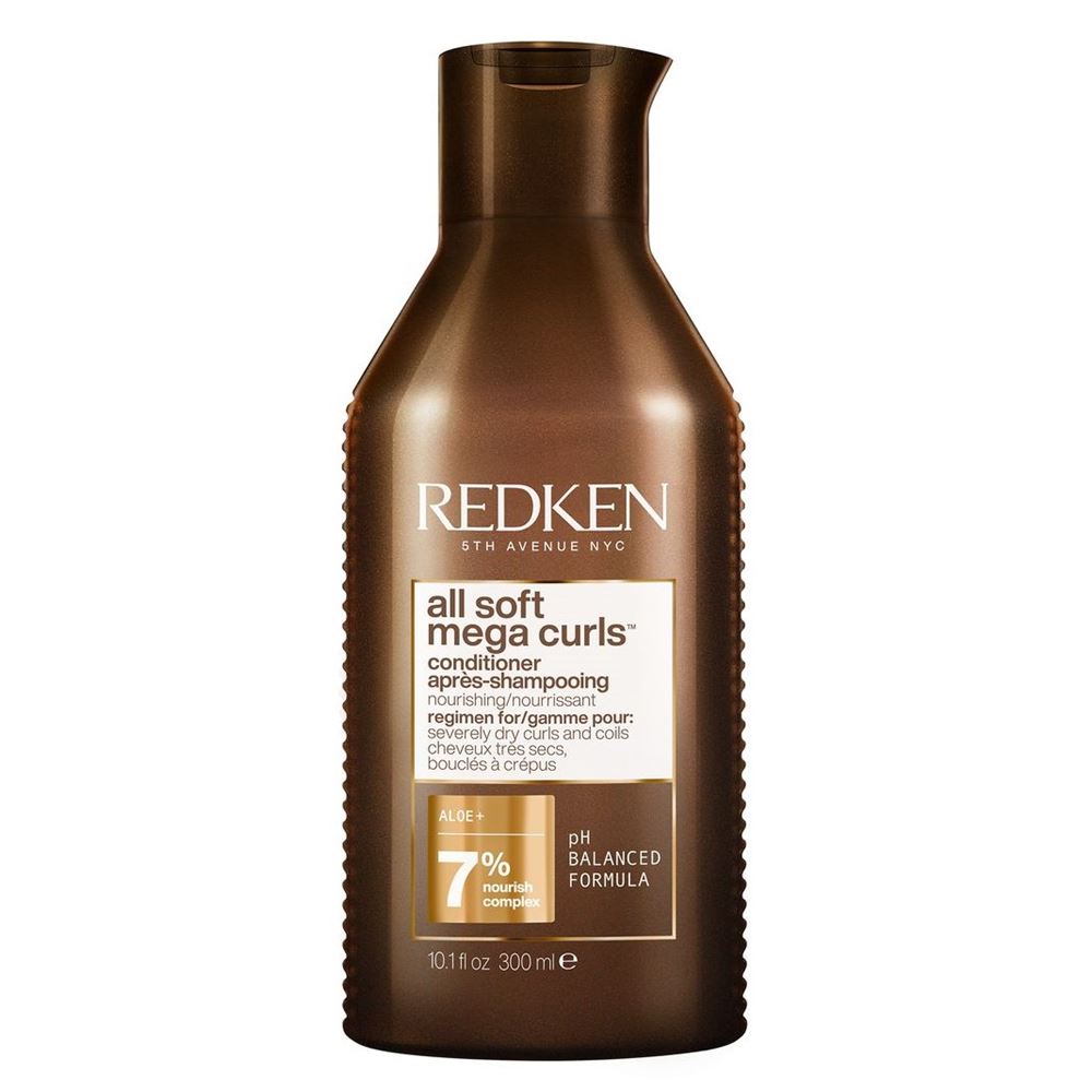 Redken All Soft All Soft Mega Curls Conditioner Кондиционер с питательным комплексом суперфудов для питания и смягчения очень сухих вьющихся волос