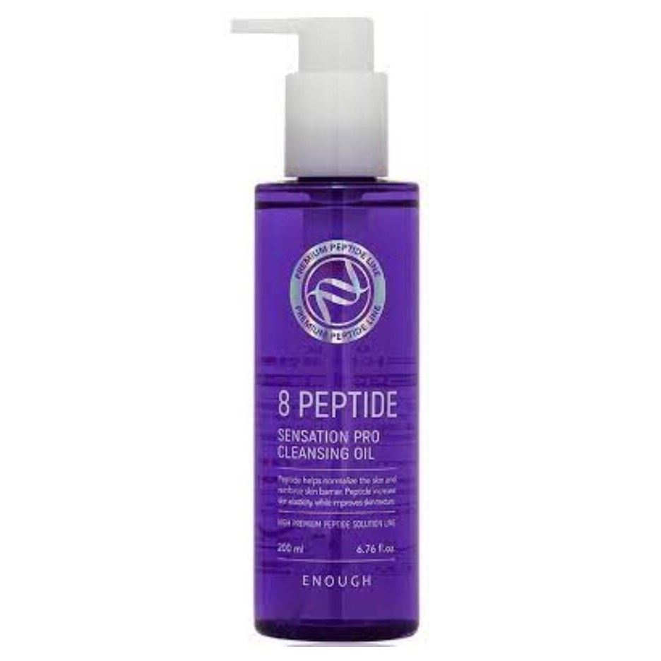 Enough Face Care 8 Peptide Sensation Pro Cleansing Oil Масло для лица гидрофильное антивозрастное на основе 8 пептидов
