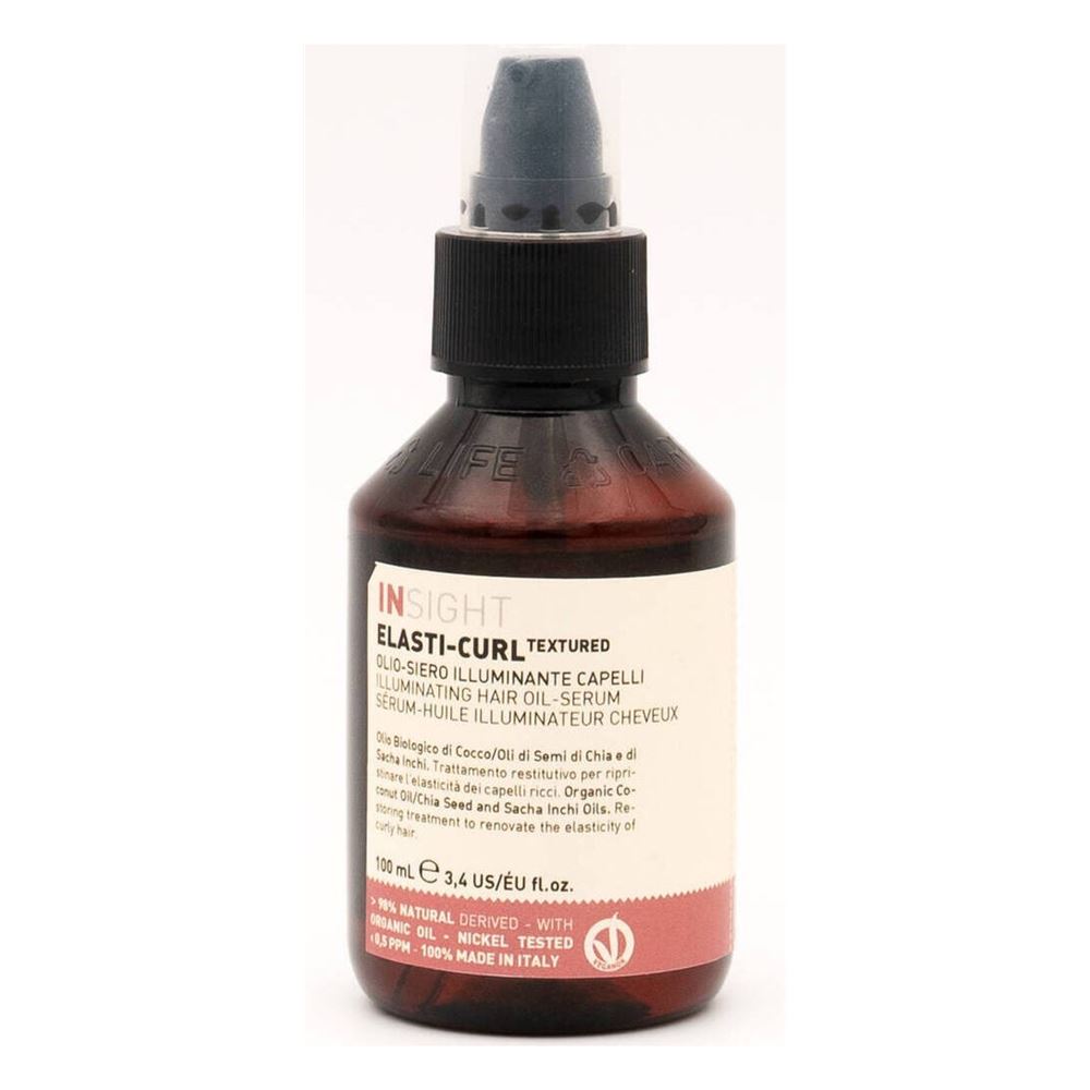 Insight Professional Hair Care  Elasti-Curl Illuminating Hair Oil-Serum Масло-сыворотка для блеска волос 