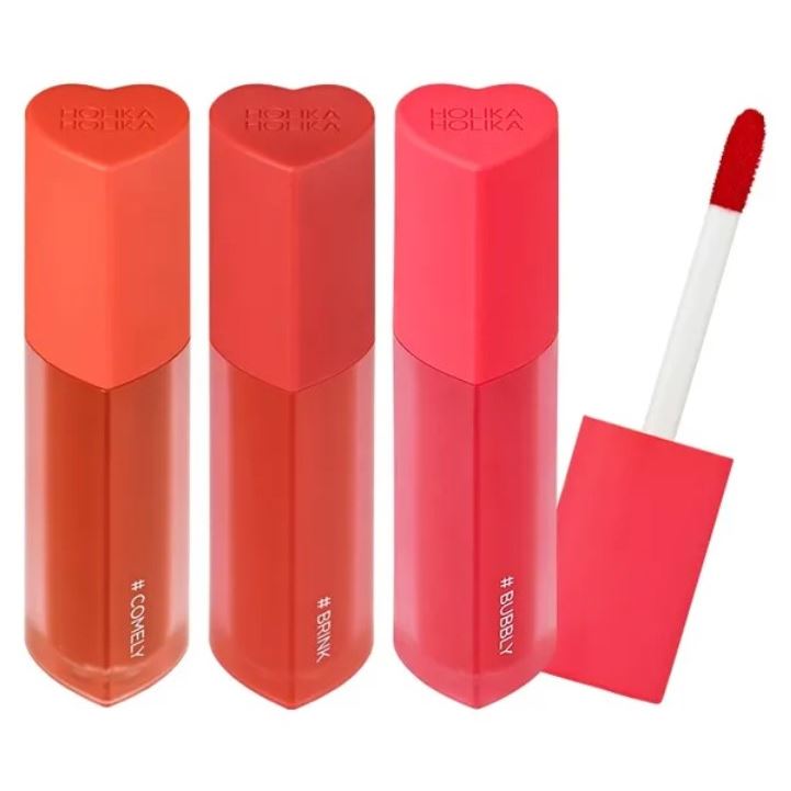 Holika Holika Make Up Heart Crush Glow Tint Air Глянцевый тинт для губ 