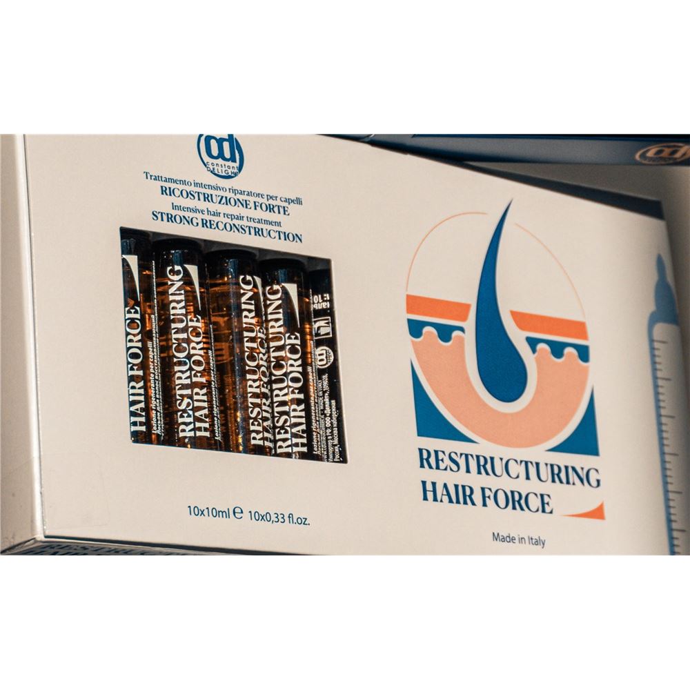 Constant Delight Intensive Restructuring Hair Forse Лосьон для волос восстанавливающий с гидролизованным кератином и липидным комплексом