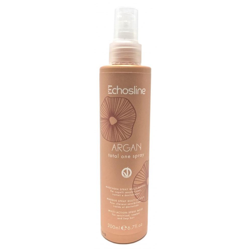 Echos Line Seliar Argan Oil Argan Total One Spray Мультиактивная маска-спрей с аргановым маслом для поврежденных, ослабленных волос