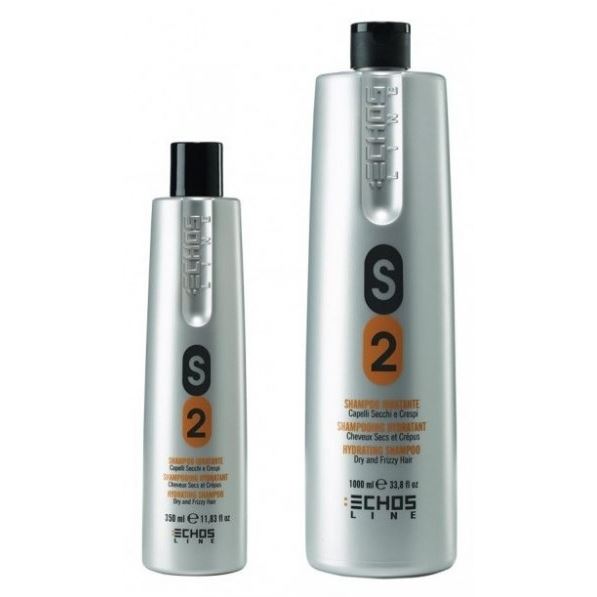 Echos Line Classic S2 Dry & Frizzy Hair Shampoo Увлажняющий шампунь для сухих и непослушных волос