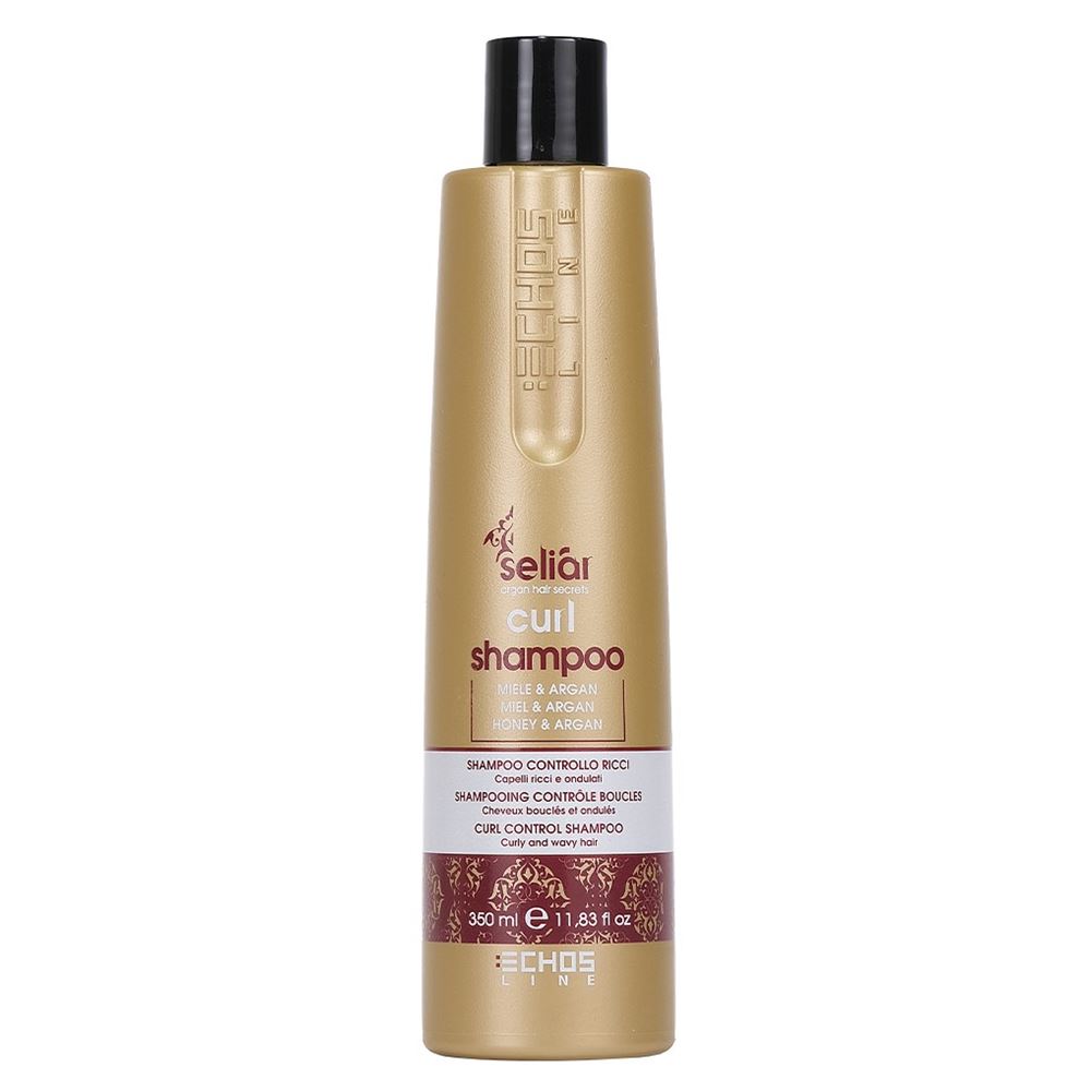 Echos Line Seliar Curl Seliar Curl Shampoo Шампунь для вьющихся волос мед и масло Аргании