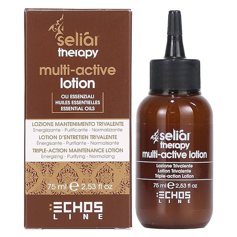 Echos Line Seliar Therapy Seliar Therapy Multy Active Lotion  Лосьон-уход тройного действия:против выпадения волос, для очищения и нормализации баланса кожи головы 
