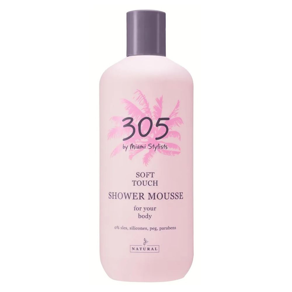 305 by Miami Stylists Hair Care Soft Touch Shower Mousse Мусс для душа Мягкое прикосновение