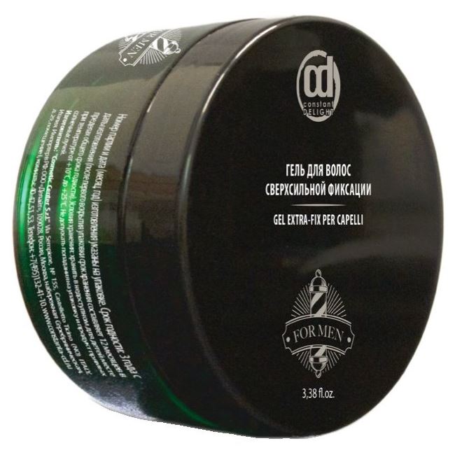 Constant Delight Hair Man & Barber Care Гель для волос сверхсильной фиксации Гель для волос сверхсильной фиксации