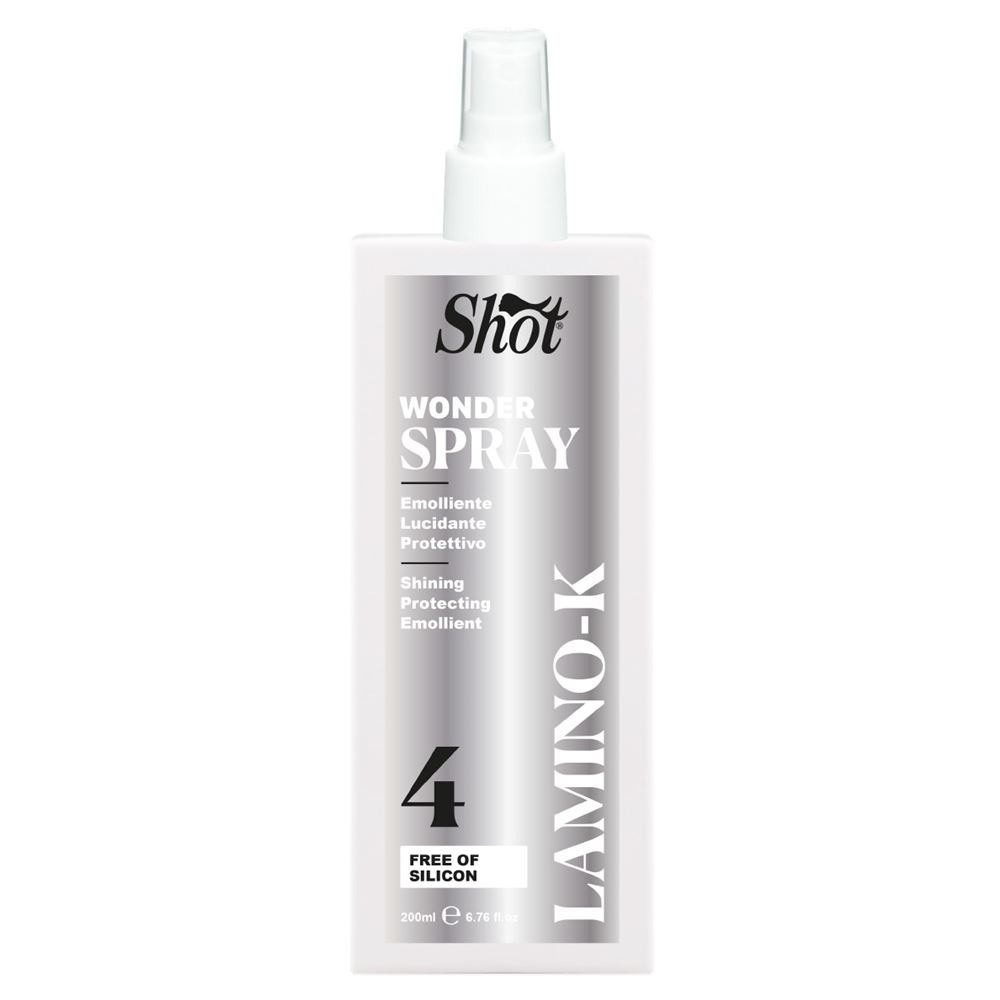 Shot Relax or Liss Lamino-K Wonder Spray  Ламинирующий спрей для волос