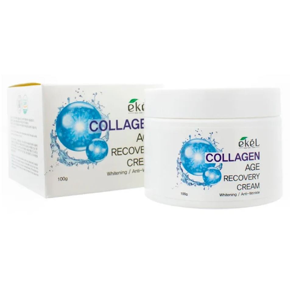 Ekel Face Care Age Recovery Cream Collagen  Антивозрастной крем для лица с коллагеном