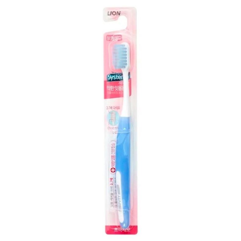 Lion Oral Care Systema SM Easy Praque Toothbrush  Зубная щётка для чувствительных дёсен.