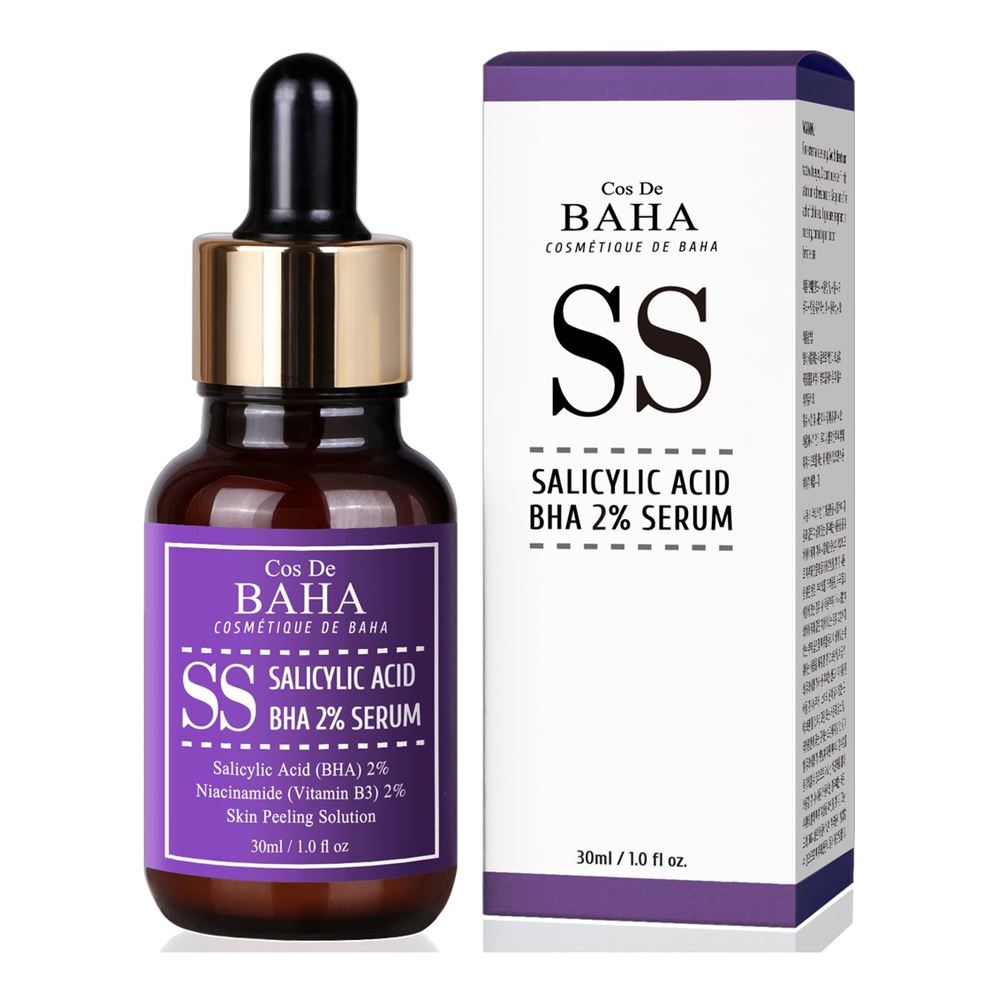 Cos De Baha Serum Salicylic Acid 2% Serum SS Сыворотка для лица противовоспалительная с салициловой кислотой 