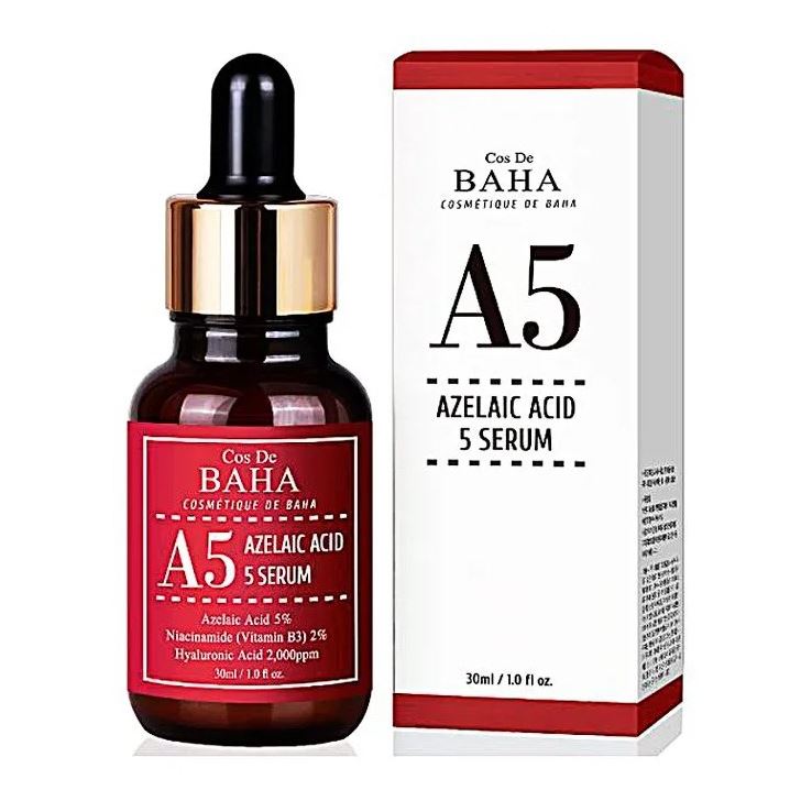 Cos De Baha Serum Azlaic Acid 5% Serum A5 Сыворотка для лица противовоспалительная с азелаиновой кислотой  