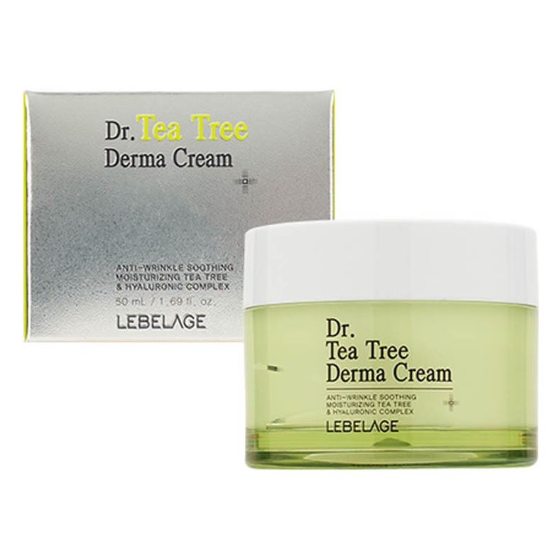 Lebelage Face Care Dr. Tea Tree Derma Cream  Крем для лица успокаивающий с экстрактом чайного дерева
