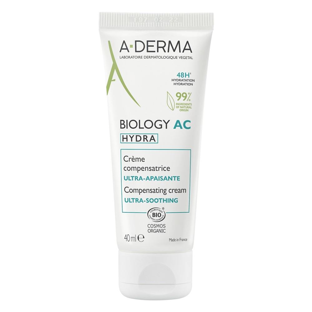 A-Derma Biology Biology AC Hydra Compensating Cream Ultra-Soothing Крем восстанавливающий баланс ослабленной кожи