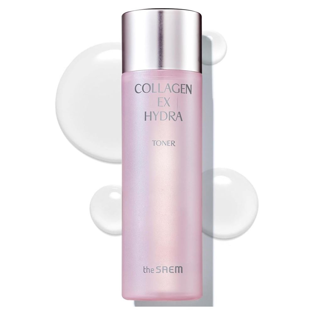 The Saem Face Care Collagen EX Hydra Toner Тонер для лица увлажняющая с коллагеном