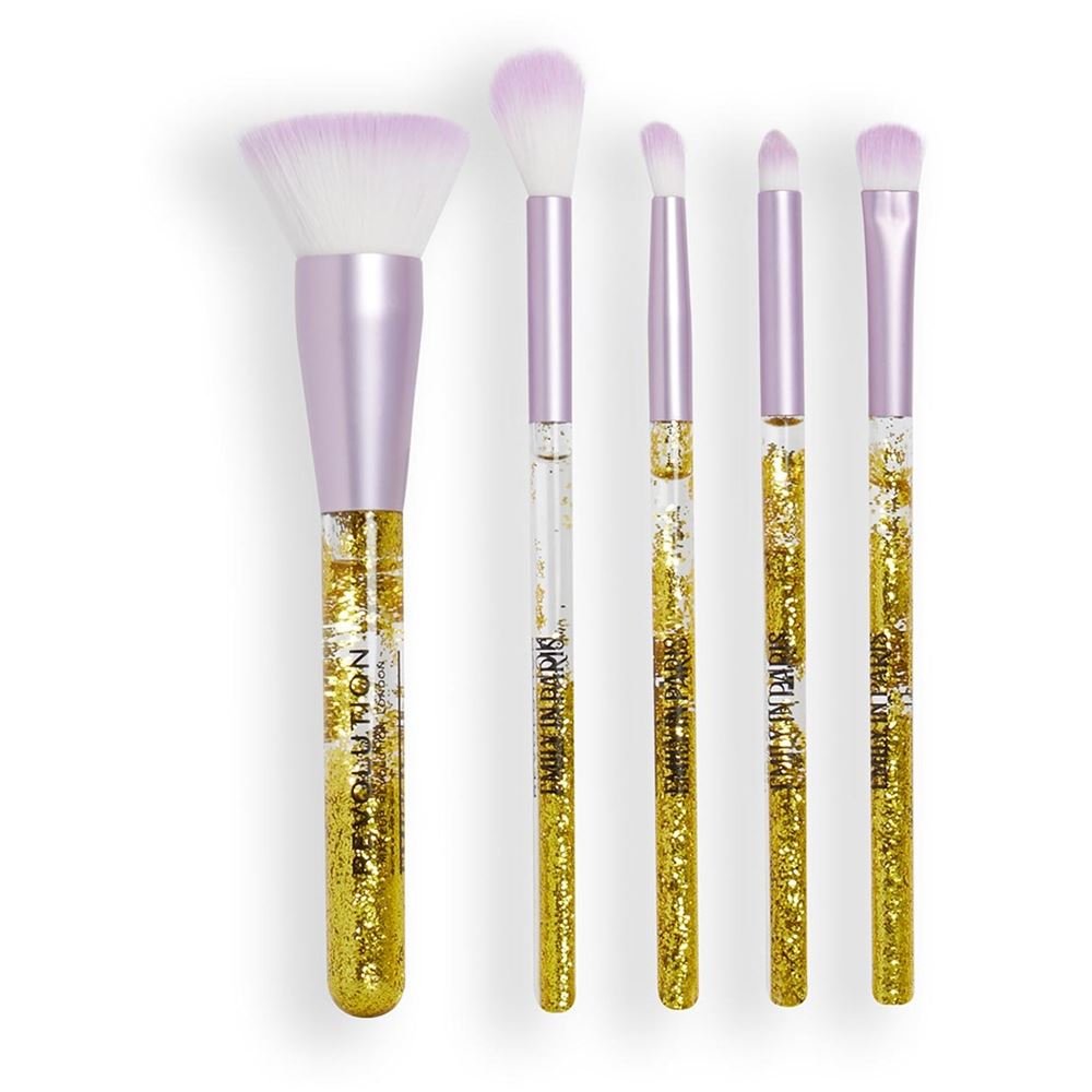 Revolution Makeup Make Up Emily In Paris Brush Set Набор косметических кистей 