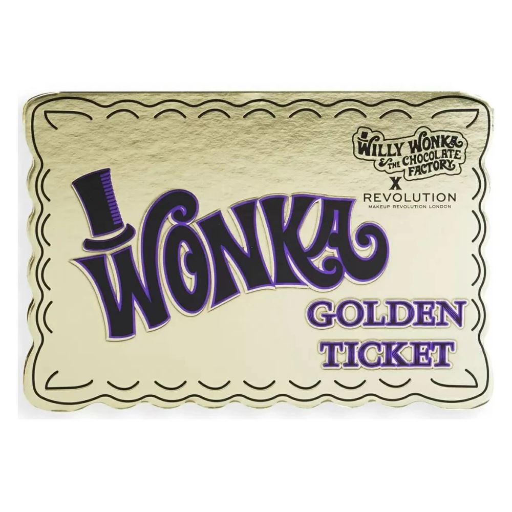 Revolution Makeup Make Up Willy Wonka & the Chocolate Factory Wonka Bar Palette  Тени для век 