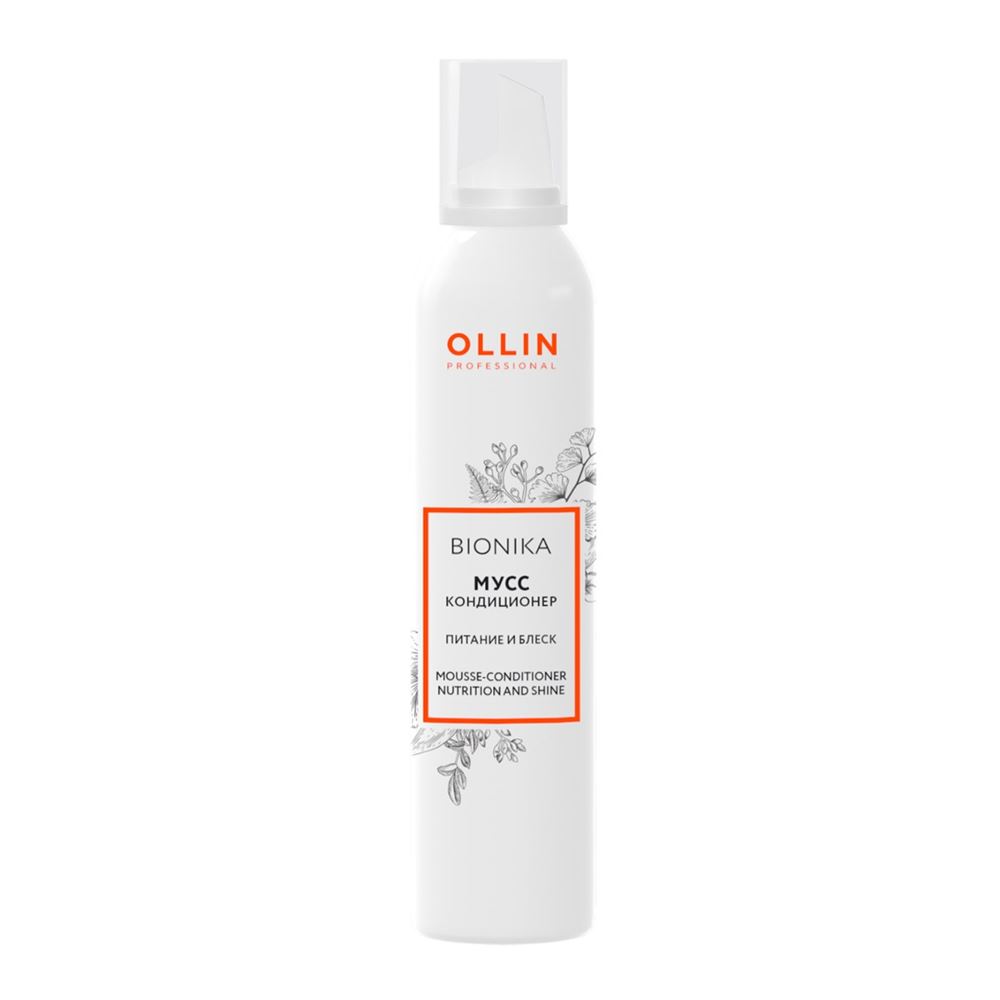 Ollin Professional Bionika Nutrition and Shine Mousse-Conditioner Мусс-кондиционер для волос «Питание и блеск»