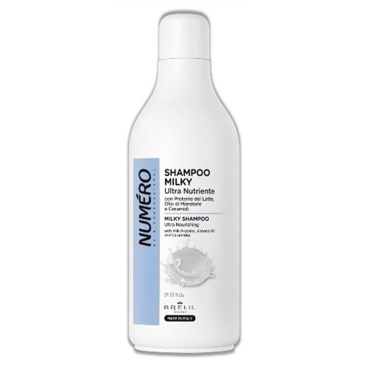 Brelil Professional Numero  Milky Shampoo Ultra Nourishing  Питательный шампунь