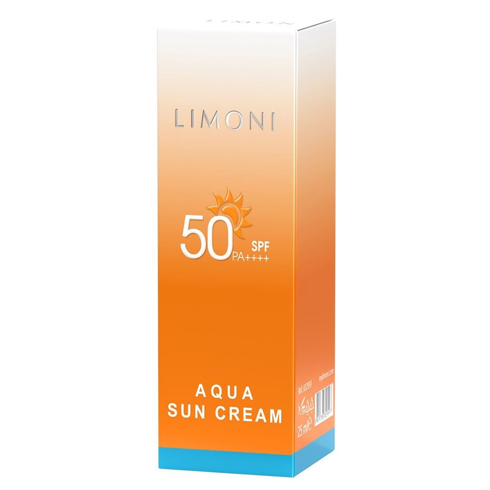 Limoni Aquamax  Aqua Sun Cream SPF 50+РА++++ Солнцезащитный крем 