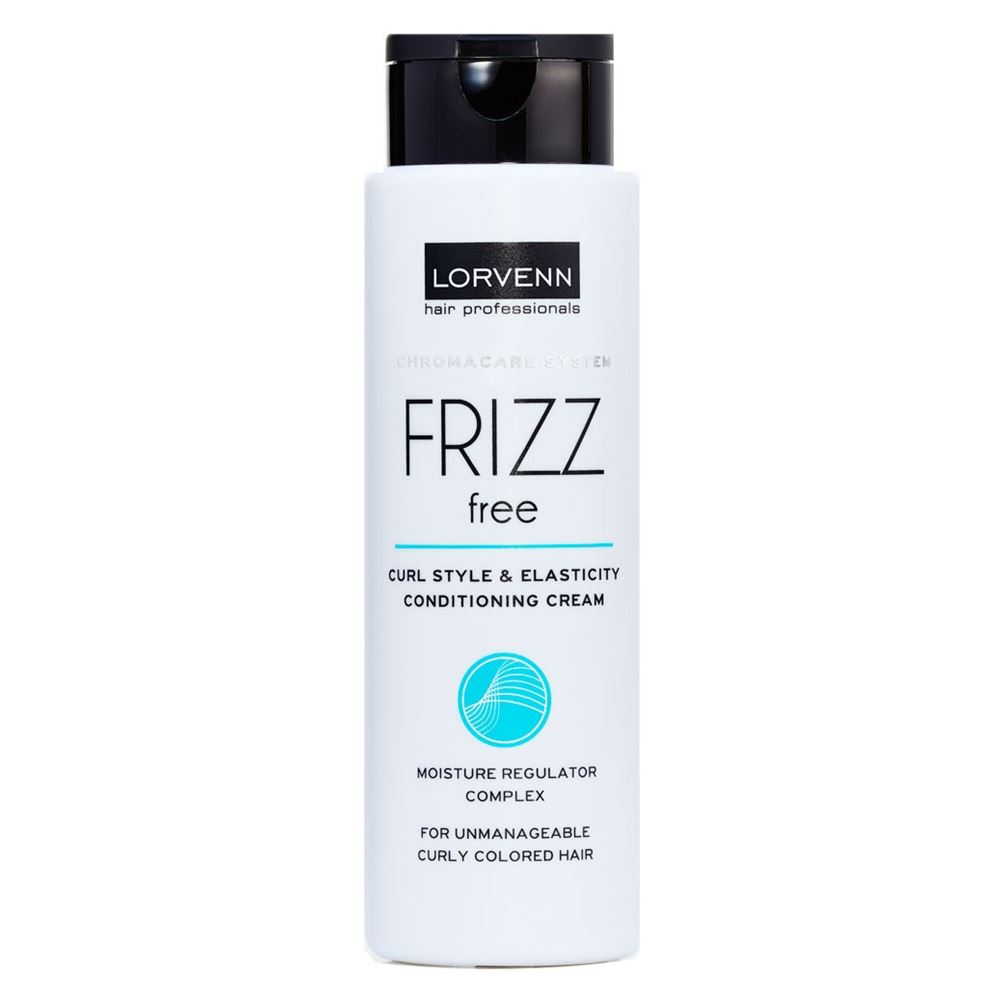 Lorvenn Hair Professionals Frizz Free Frizz Free Curl & Elasticity Conditioning Cream Увлажняющий крем-кондиционер для непослушных, вьющихся-окрашенных волос