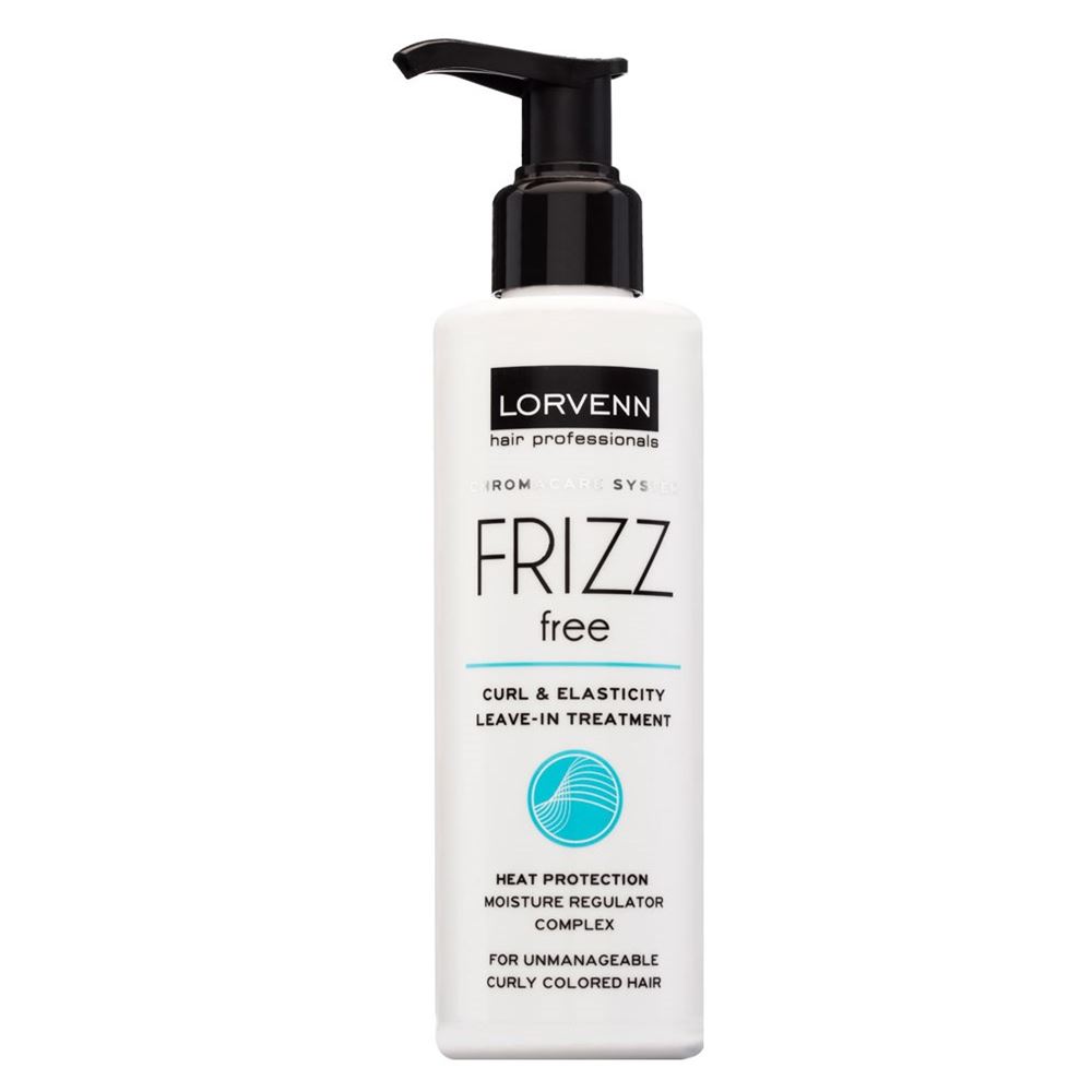 Lorvenn Hair Professionals Frizz Free Frizz Free Curl & Elasticity Leave-In Treatment Увлажняющий лосьон для непослушных, вьющихся, окрашенных волос
